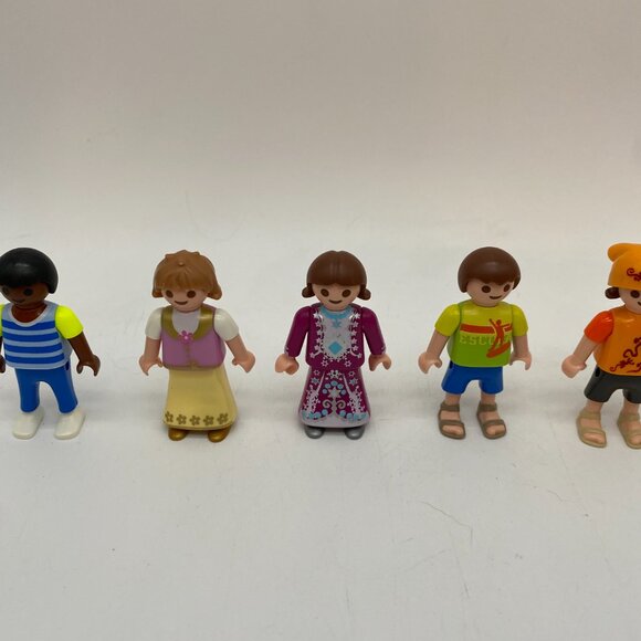 Geobra Playmobil Kids Set of 5 Figurines - Picture 3 of 5